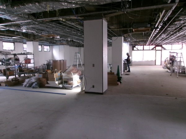 お花茶屋図書館改装工事１階